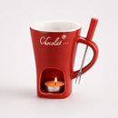 Keramik-Fonduebecher-Set