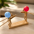 Balloon Battle Game – Fast 2-Player Wooden Battle Toy