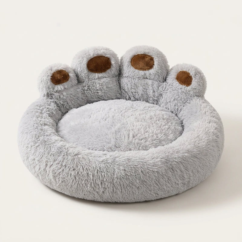 Cama de felpa relajante para mascotas