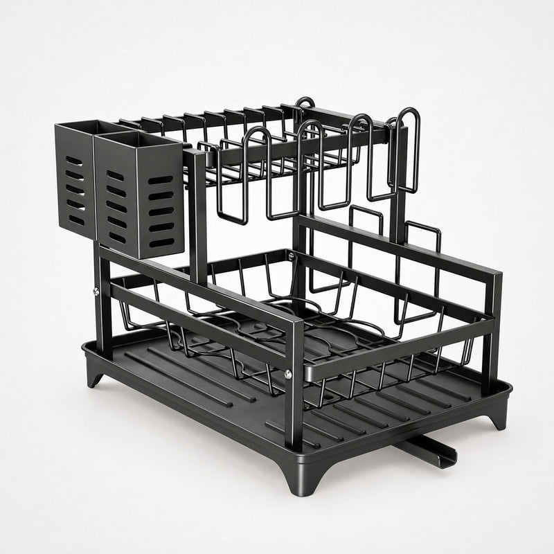 Escurridor de platos de cocina moderno