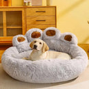 Cama de felpa relajante para mascotas